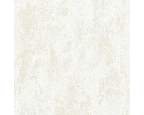 ERISMANN Vliesbehang 10273-14 Casual Chic metaaloptiek crème Behang met pleisterstructuur