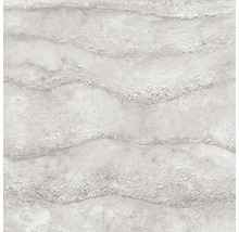 Close-up van een wit behang met golfvormige structuur