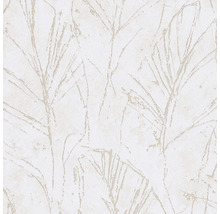 Behang met plantenmotief
