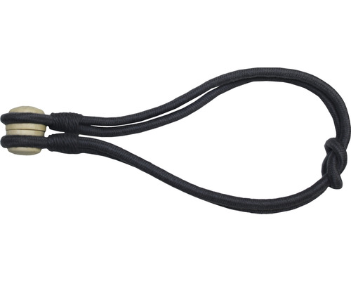 GARDINIA Gordijn embrasse Tieback magneetkoord grijs Elastische spanner met knevel