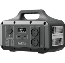 BluePalm Power Station S500F met 12 volt uitgang, USB aansluitingen en display