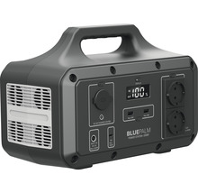 Draagbaar BluePalm Powerstation met display, stopcontacten en USB aansluitingen
