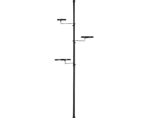 ESSCHERTS GARDEN Etagère zwart 40x24x86-181 cm