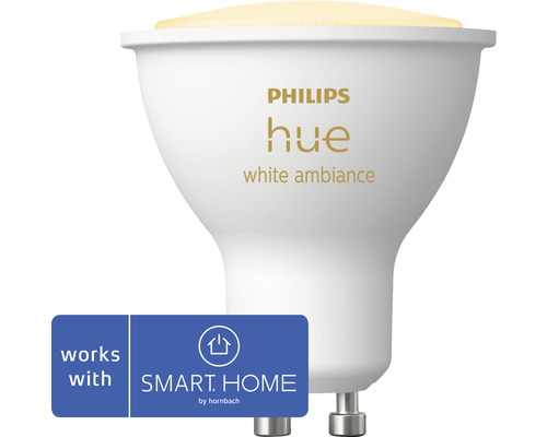PHILIPS Hue White Ambiance LED-lamp GU10/4,3W instelbaar wit