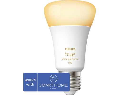 PHILIPS Hue White Ambiance LED-lamp E27/8W A60 instelbaar wit