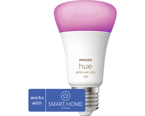 PHILIPS Hue White and Color Ambiance LED-lamp E27/9W A60 RGBW