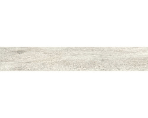 Wand- en vloertegel Woodac grey 20x120 cm gerectificeerd Lichte vloertegel in houtlook