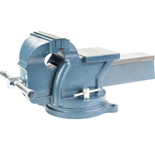 Bankschroef staal 75 mm draaibaar