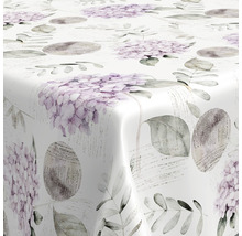Tafelkleed met bloemmotief en hortensia-motieven