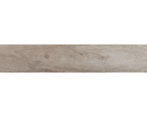 Wand- en vloertegel Spelt taupe houtlook 30x150 cm gerectificeerd
