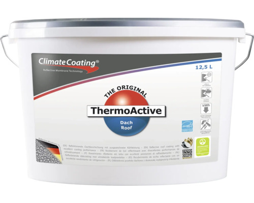 Emmer dakcoating met thermische reflectie, 12,5 liter