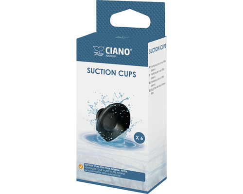 CIANO Reserve zuignap voor binnenfilter CF20 / CF40 6 st Ciano Aquarium zuignappen voor binnenfilter, 6 stuks