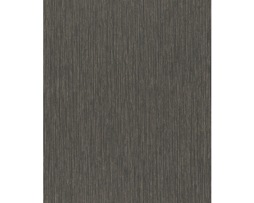 RASCH Vliesbehang 537741 Curiosity strepen zwart Behang met verticaal structuureffect voor wanddecoratie