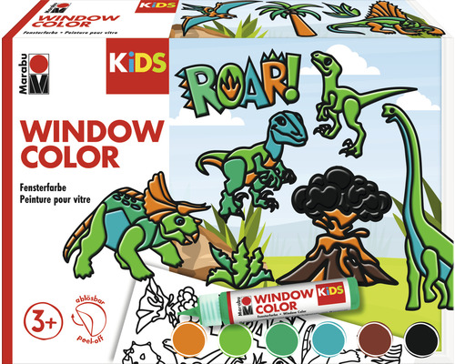 MARABU Kids window color dino