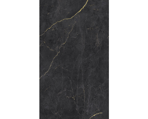 Donkere tegel met marmerlook en goudkleurige aders