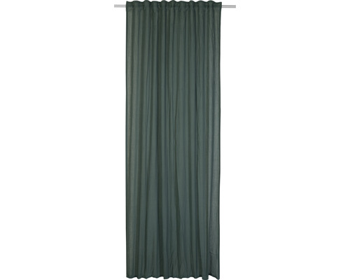 SELECTION Gordijn met lussen Breeze groen 255x140 cm