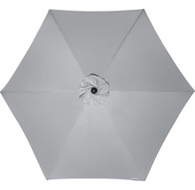 DOPPLER Parasol Active lichtgrijs 210x210x240 cm
