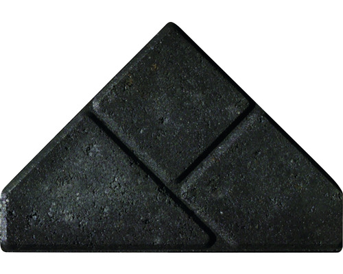 EXCLUTON Bisschopsmuts grijs met deklaag, 21x10,5x8 cm