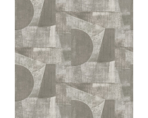 RASCH Fotobehang vlies 521757 Concrete grafisch grijs 300x300 cm Behang met abstract geometrisch patroon
