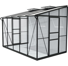 Tuinkas met stalen frame en polycarbonaatplaten