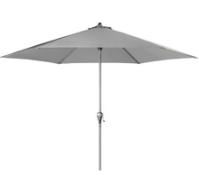 DOPPLER Parasol Active lichtgrijs 280x280x253 cm