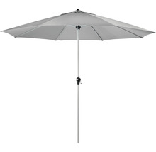 DOPPLER Parasol Active lichtgrijs 380x380x278 cm