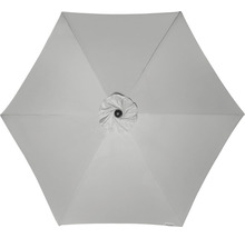 DOPPLER Parasol Active lichtgrijs 380x380x278 cm