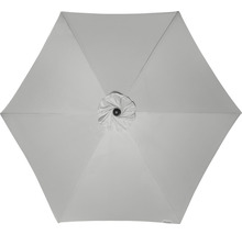 DOPPLER Parasol Active lichtgrijs 320x320x258 cm