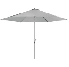 DOPPLER Parasol Active lichtgrijs 320x320x258 cm