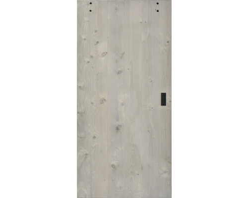 Houten deur met beslag