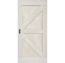 BARNDOOR set op maat vintage wit brits + basic rail-thumb-1