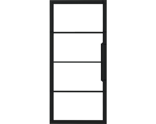 PERTURA Stalen binnendeur industrieel 2701 rechts 78x201,5 cm helder glas