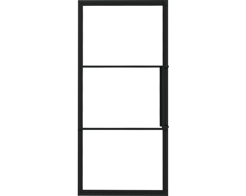 PERTURA Stalen binnendeur industrieel 2700 rechts 93x231,5cm helder glas