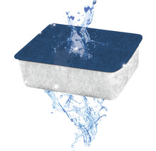 Waterfilter met waterspetters