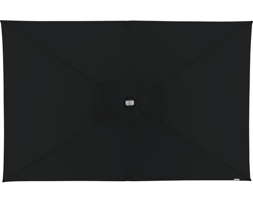 Rechthoekige parasol van bovenaf