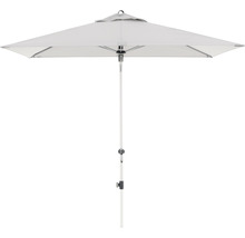 Rechthoekige parasol met middenstok