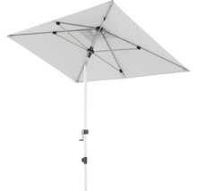 Rechthoekige parasol met metalen frame