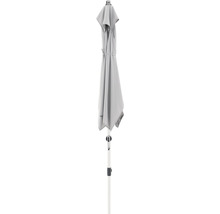 Ingeklapte parasol met frame