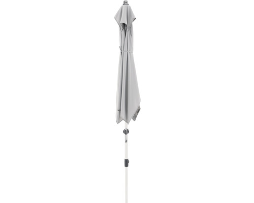 Ingeklapte parasol met frame