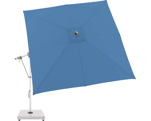Vierkante parasol met standaard
