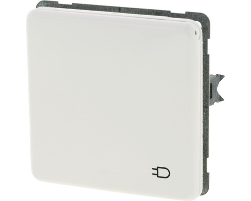 Stopcontactschakelaar met stekkersymbool