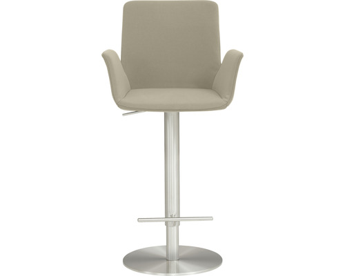 Barstoel met armleuningen en voetensteun