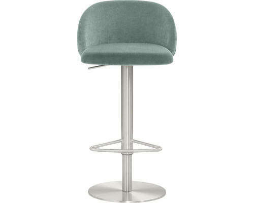 Barkruk met voetsteun en bekleding