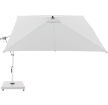 DOPPLER Zweefparasol Expert lichtgrijs 300x300x261 cm