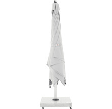 DOPPLER Zweefparasol Expert lichtgrijs 300x300x261 cm