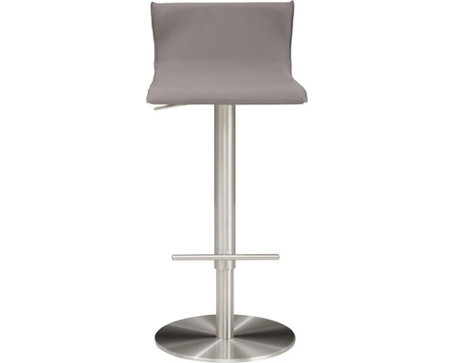 Barhocker met voetsteun en beklede zitting