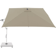 DOPPLER Zweefparasol Expert zand 300x300x261 cm