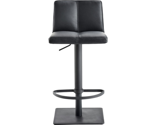 In hoogte verstelbare barkruk met voetsteun