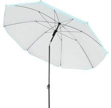 DOPPLER Parasol Como lichtblauw 160x160x202 cm