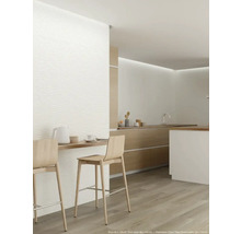 Wandtegel Tonnstryn mat wit 40x120 cm gerectficeerd